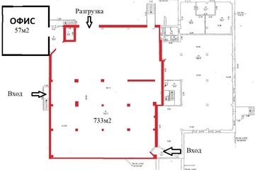 Магазин, 400 м², 1/1 эт.