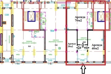 Магазин, 20 м², 1/17 эт.