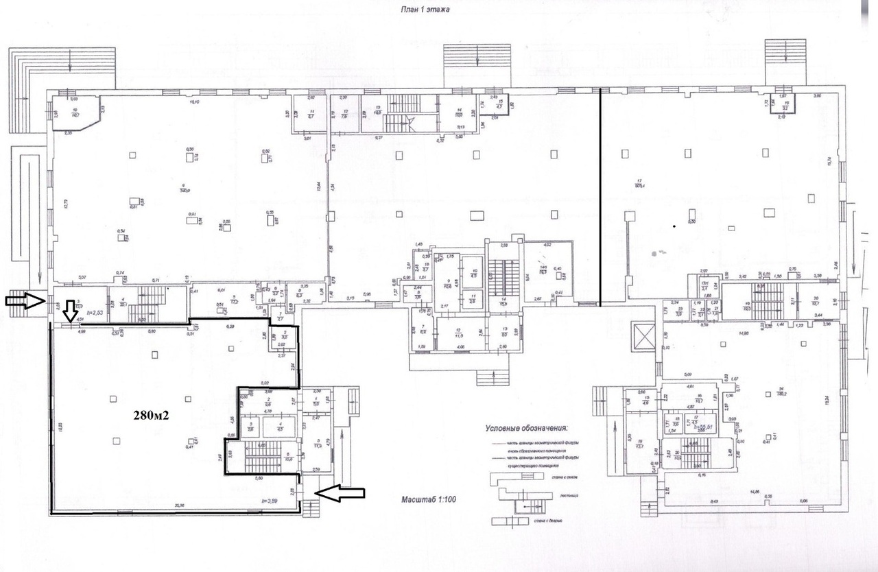 Сдается коммерческая недвижимость торгового назначения, 272 м2 за 145 тыс. руб.