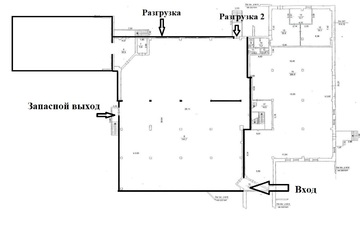 Магазин, 550 м², 1/1 эт.
